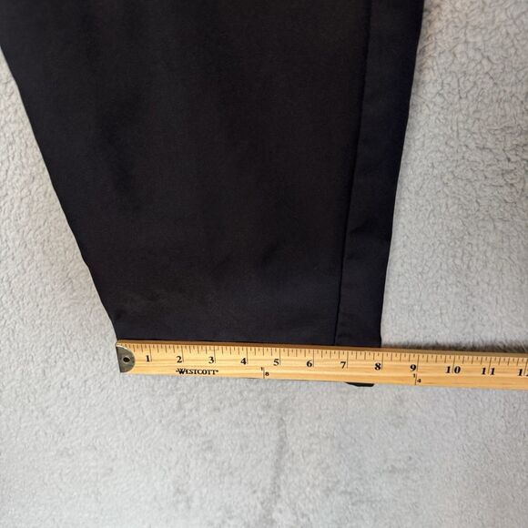 S Dunning Golf Pants Mens 34x31 Black Performance Flat Front Stretch Activewear - Picture 6 of 11